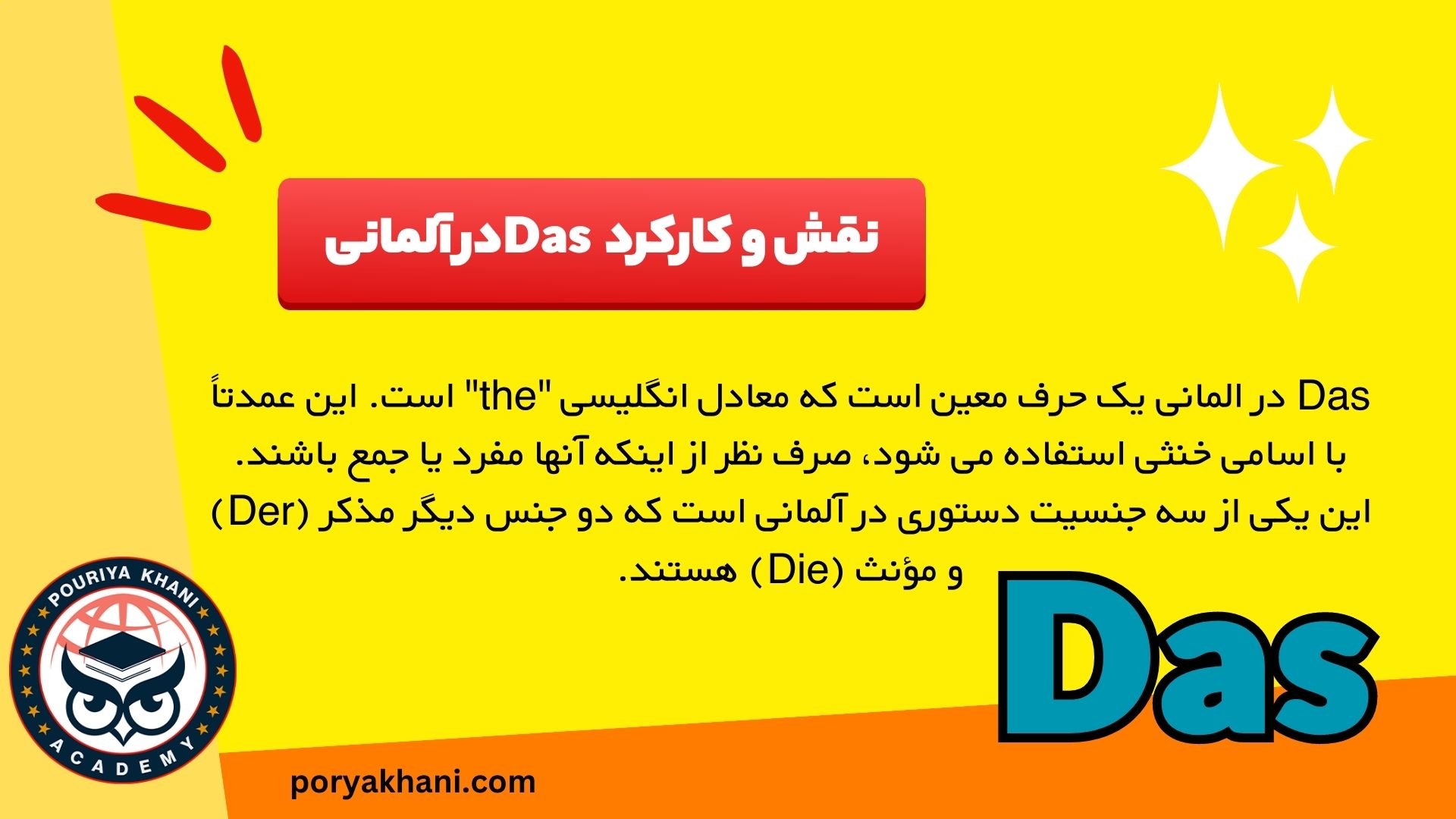 نقش و کارکرد Das در المانی