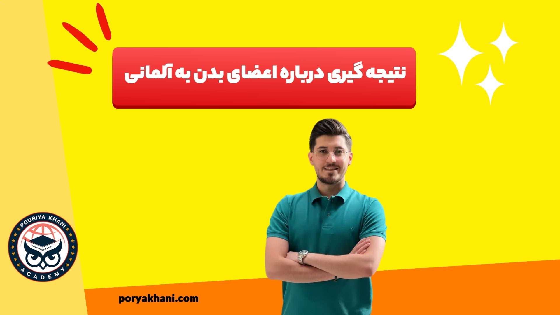 نتیجه گیری درباره اعضای بدن به آلمانی